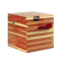 Holzplastik V: Baumpilze ,Altindische Tuchstempel, Holz Kirsche, massiv, 