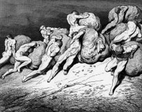 Иллюстрации французского гравёра и живописца Гюстава Доре (1832 - 1883).