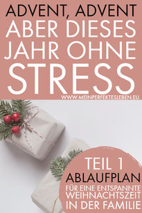 entspannte Weihnachten mit Kindern