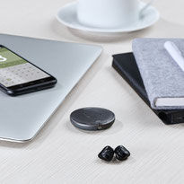Phonak Virto M, drahtlos verbunden mit Handy und Roger-Produkten