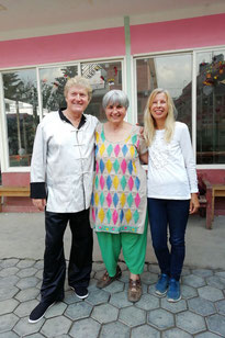 (v.l.n.r.) Wolfang Hahl, Ellen Dietrich, Margit Hahl