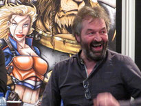 Ian Beattie (Meryn Trant in GOT)  at Dutch Comic Con