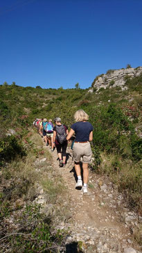 Randonnée de Galargues le 8 septembre 2020