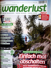 Das Cover des Magazins Wanderlust.