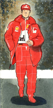 Michael Schumacher by Muneta & Cerracín