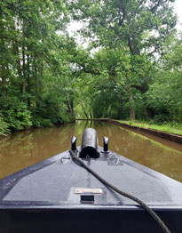 Ausnahmsweise ein breites Stück Llangollen-Kanal
