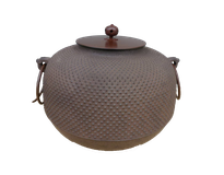 茶道具の茶釜、棗、茶入れ、茶杓など