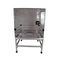 Plant Respiration Chamber with Stand  and Bottom Opening for Mesocosm / Pots 