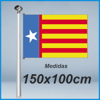 Banderas Estrelada Valencianista 150x100cm don bandera