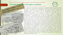 "Fiche sur la famille sarthoise de résistants, les Derenne membre du réseau BOA d'Assé le Boisne, 1943"