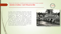 "Fiche sur la Libération d'Asnière sur Vègre par la 2ème DB en août 1944"