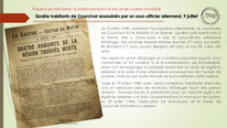 "Quatre habitants de Courcival assassinés par un sous-officier allemand, 9 juillet".