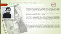 "Serge Gainsbourg caché à Courgenard en 1941".