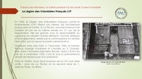 "La Légion des Volontaires Français, la Flèche, 1942, collaboration".
