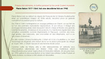 "Fiche sur les réquisitions allemandes, statue de Pierre Belon démontée en 1942 à Cérans-Foulletourte"