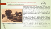 "André Fertré, résistant et instituteur, Domfront en Champagne, Conlie".