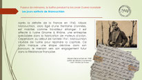 "Fiche expliquant le passage d'Issak Manouchian en Sarthe en 1940, dans l'usine Gnome & Rhône au Mans"