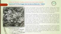 "Crash d'un bombardier B17 US "the Mugger" dans les bois de Montabon, malicorne sur sarthe".