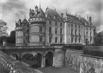 Le château du Lude photographié par un soldat allemand pendant l'Occupation, 1940-1944"