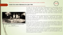 "Crash d’un avion allemand, le 6 juin 1944 à la Bazoge"