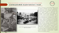 "Destruction par les Allemands des ponts Yssoir et en X, le Mans, 7-8 août 1944".