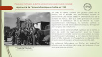 "La présence de l’armée britannique en Sarthe en 1940".