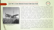 "Chasseur allemand abattu le 6 juin 1944 à Saint-Jean d'Assé".