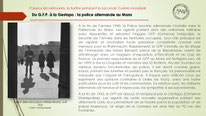 "Siège de la police secrète allemande, préfecture, le Mans, 1940".