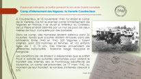 "Camp d'internement tziganes, verrerie Coudrecieux, 1940"