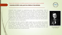 "Fiche sur Gabrielle Morin, Juste parmi les Nations, Bonnétable, 1942"
