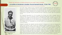 "Le sacrifice du lieutenant canadien Vincent Kenneth Moody, 12 juin 1944".