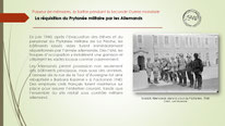 "La Flèche, occupation du Prytanée militaire par les Allemands, juin 1940".