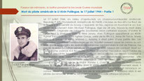 "Mort du pilote Américain le Lt Alvin Pollingue, le 17 juillet 1944 – Partie 1".