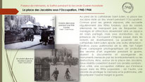 "Fête foraine sous l'Occupation, place des Jacobins, Le Mans, 1940-1944".