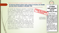 "Fiche expliquant le mitraillage par des avions Alliés d'un tramway civil à la Chartre sur le Loir"
