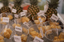 Bild von geschnittener Ananas