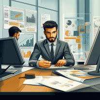 consultor de erp analizando cual es la manera mas eficiente de implementar un erp