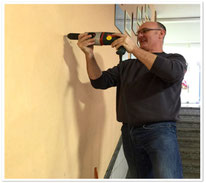 Herr Backes bei der Arbeit!