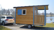Schäferwagen, Schäferkarre, Waldarbeiterwagen, Reisewagen, baustellenwagen, wagen, holzwohnwagen