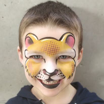 solenn minier make up artist maquilleuse professionnelle enfant rennes bretagne maquillage lion facepainting 