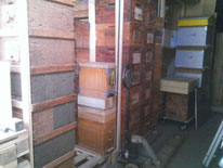 Stockage ruches