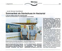 Pressebericht über die E Service Stefan Kübler GmbH - Ihr Elektriker aus Wernau