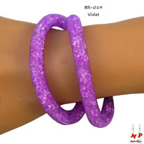 Bracelet double stardust violet