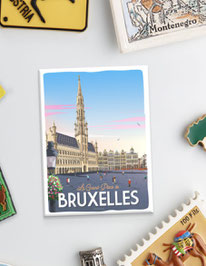 Magnet Gd-Place de Bruxelles - 5€