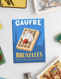 Magnet Gaufre de Bruxelles - 5€
