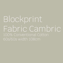 Cambric Blockprint Fabric Onlineshop India