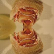 Apfel-Blätterteigrosen Pi mal Butter Saarland Mädchenvöllerei