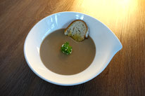 Getrüffelte Maronisamtsuppe Maronen Suppe