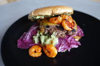 Surf n Turf Burger  Mädchenvöllerei Food Foodblod Saarland Rezept Kochen 