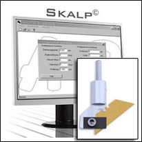 Skalp Software zum Schneiden von Folien, Karton etc. mit einem Schleppmesser